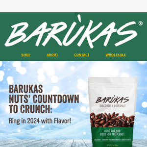 New Year, New Nutventure: Barukas Nuts Welcomes You to 2024!