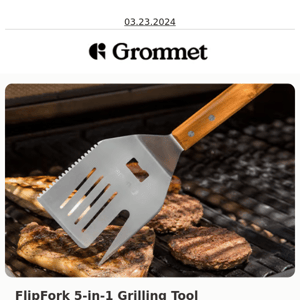 🔥 10 popular grilling products (including FlipFork)