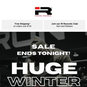 Winter Sale Ends Tonight! 30% Off