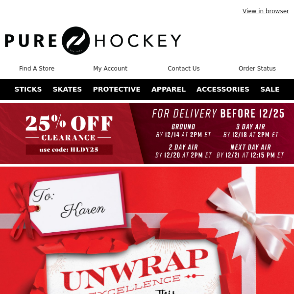 Score Elite Gear For The Holidays From Your Favorite Brands!