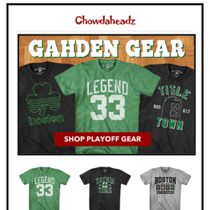 BIG WIN! 🏀Get Yah Playoff Gear NOW!