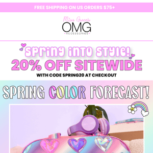 20% OFF | HAPPY SPRING! 🌸 | Shades of the Season 💕