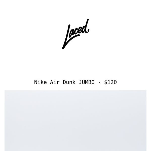 Nike Air Dunk JUMBO - FCFS 1/28/23