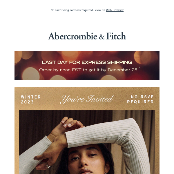 Layers made for plans. - Abercrombie & Fitch