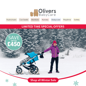 Winter Sale at Olivers BabyCare