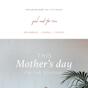 This Mother's Day