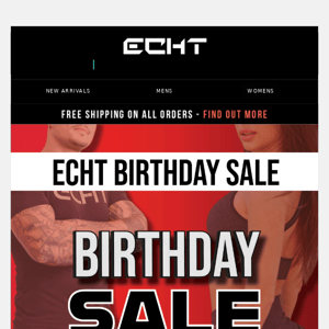 It's time to celebrate! BIRTHDAY Sale is now on! 🎂