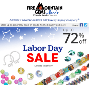 Labor Day BEAD Sale Starts Now