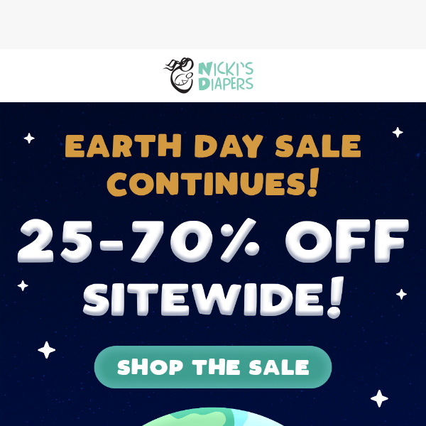 Earth Day Extended 24 Hours: Double Points & Massive Savings