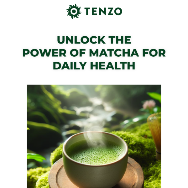 Discover the Daily Wellness Wonders of Matcha! 🍵✨