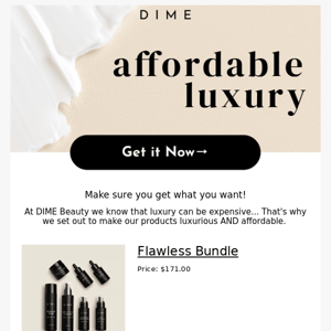 Today ONLY: Get 30% off gift cards $100 or more. - Dime Beauty