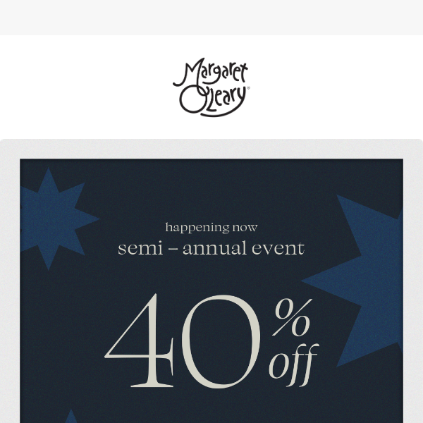 Shop the semi-annual event