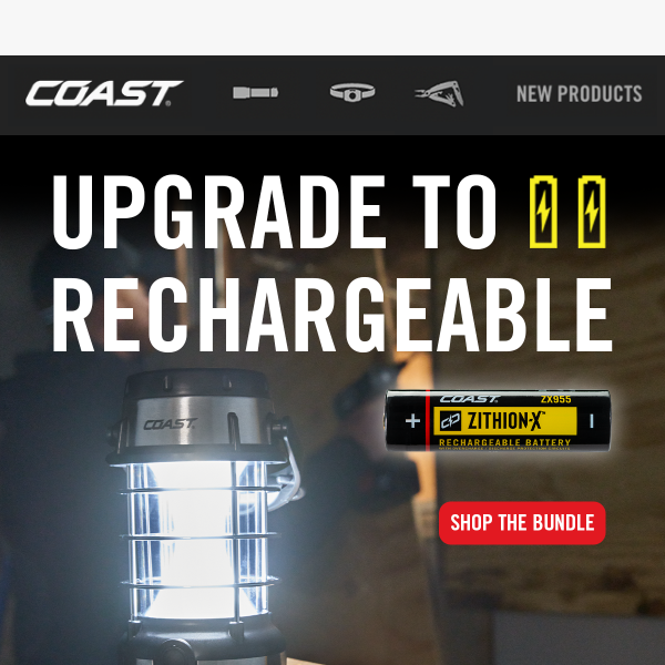 Another rechargeable lantern to the COAST collection