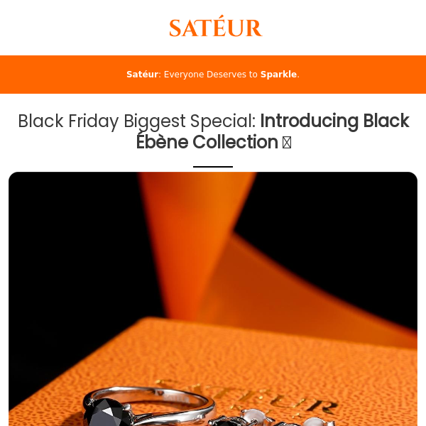 Black Friday Biggest Special: Introducing Black Ébène Collection 🖤