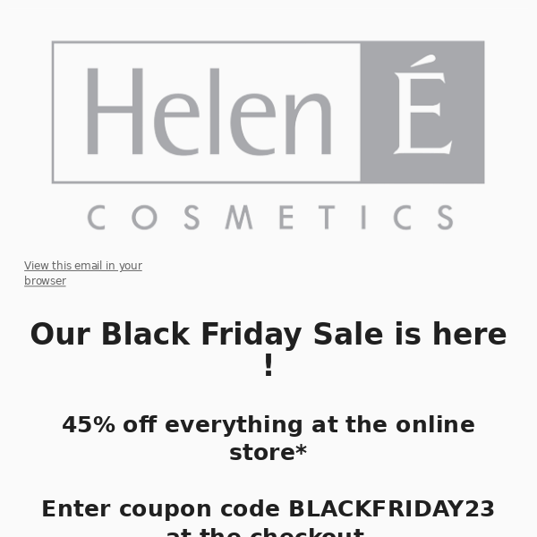 The Black Friday sale ends soon !! 45% discount offer still on.