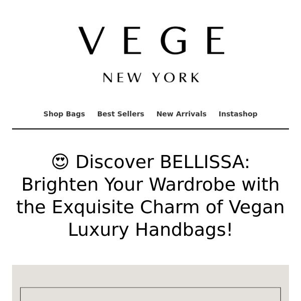 😍 Discover BELLISSA: Brighten Your Wardrobe with the Exquisite Charm of Vegan Luxury Handbags!