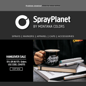 Missed Spray Planet Black Friday and Cyber Monday? Don't worry, we got you!