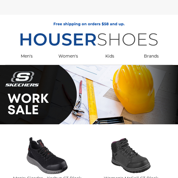 NEW MARKDOWNS: Skechers Work Styles!