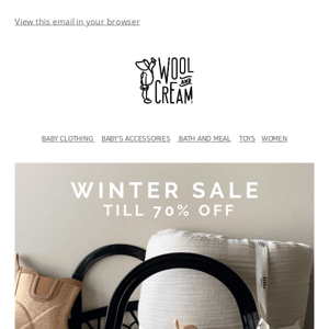 enjoy winter sale : -70% on Liewood, Konges Slodj and many more !