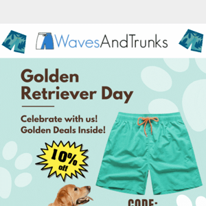 🐶 Golden Retriever Day! Join the fun!