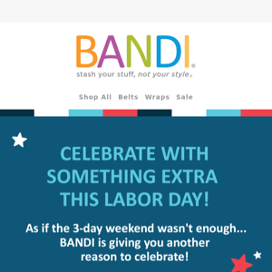 Don't miss the Labor Day Celebration Event!