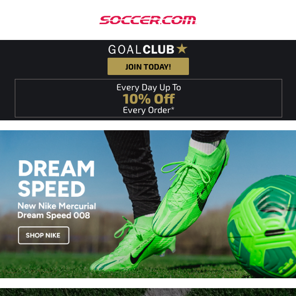 ⚽️ Game Day Essentials: Shop New Soccer Cleats and Gear