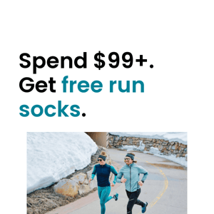 Don’t forget about free socks.