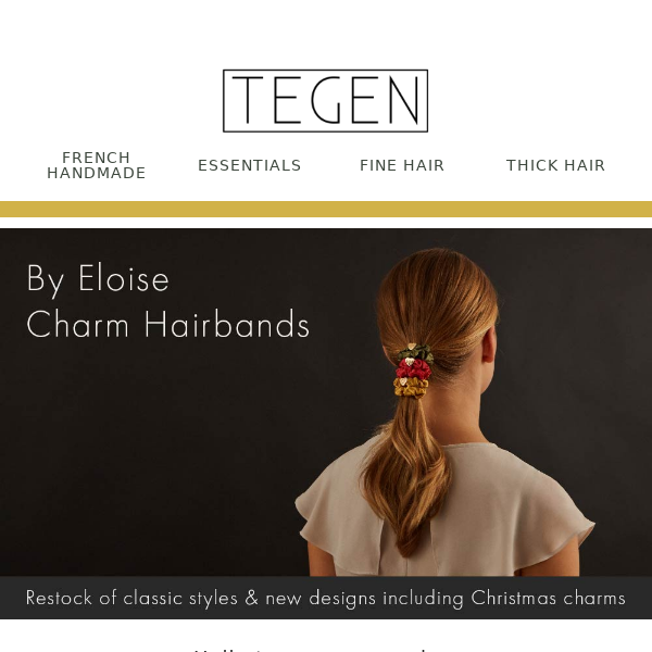 New In! By Eloise Charm Hairbands ✨