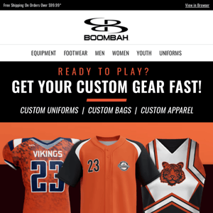 Get Your Custom Uniforms and Bags Fast!