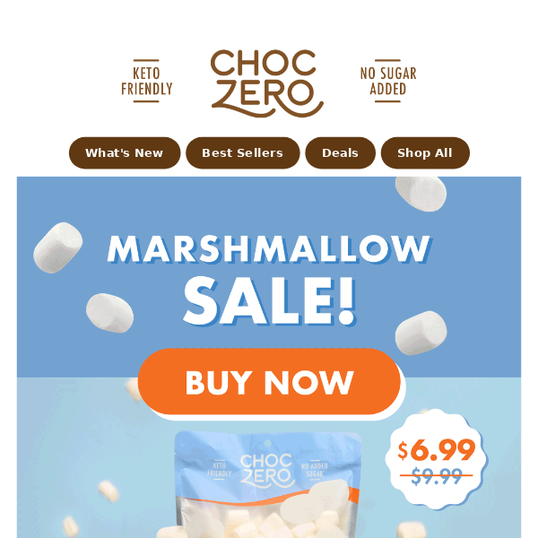 72 hour marshmallow sale ☁️