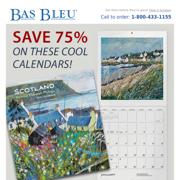 Blowout Calendar Sale!