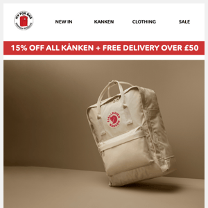 Fjallraven kanken cheap coupons