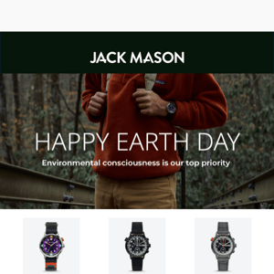 Happy Earth Day, Jack Mason