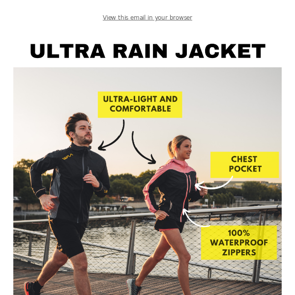 Ultra Rain Jacket ☂️💥 Equip yourself for your next challenges!
