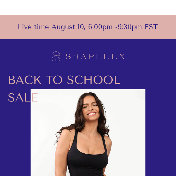 💗Back To School Sale: 30% OFF+Free Gift! 🔴TikTok Live Only!