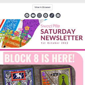 Two NEW blocks from our Mystery Haunted House Quilt have been released, go check them out