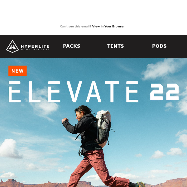 New! The Elevate 22. Your Day Just Got a Whole Lot Better