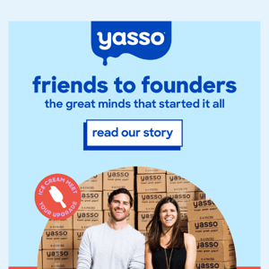 From friends, to founders