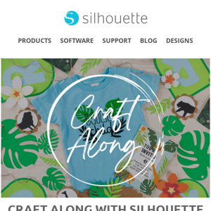 Craft Along with Silhouette's craft video series