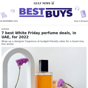 7 best White Friday perfume deals, in UAE, for 2022
