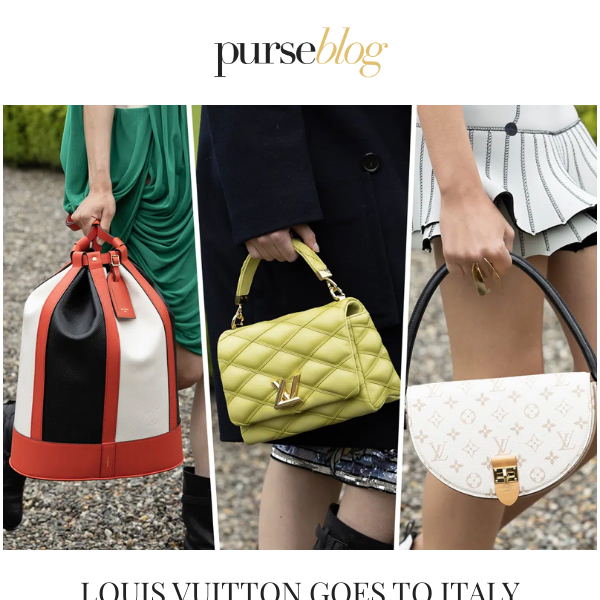 Louis Vuitton's New Wave Chain Bag Gets a Makeover - PurseBlog