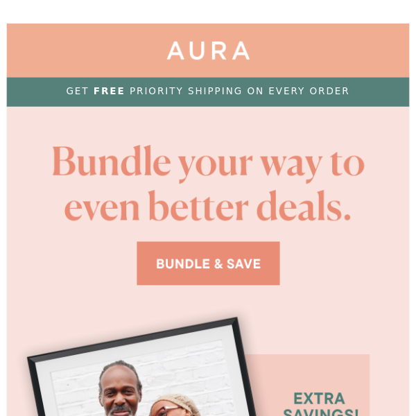 Buy 2 Aura Frames and Save $45 🤩