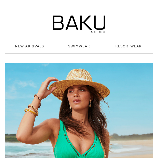 Introducing Shamrock: The Colour of the Season at BAKU Swimwear! 🍀