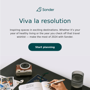 What are your resolutions, Sonder?