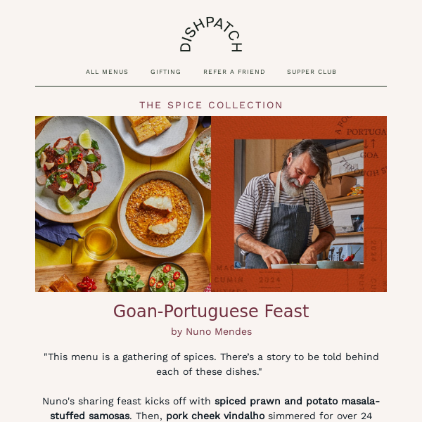 Nuno Mendes' Goan-Portuguese Feast 💥