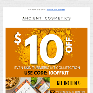 $10 OFF EVEN SKIN KIT ✨ YES, ITS BACK AND BETTER THAN EVER!