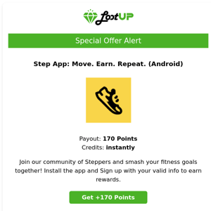 Step Up, Sign Up, & Earn!