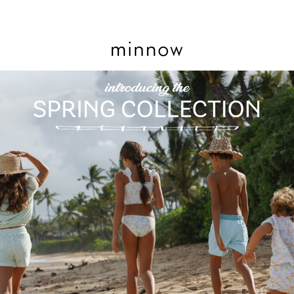 aloha! the spring collection is LIVE ☀️