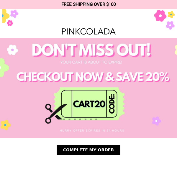 Hurry! Your cart is about to expire!