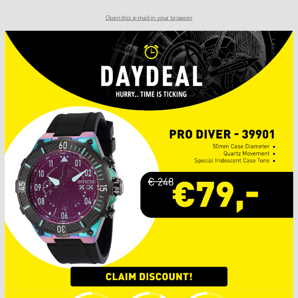 Today's Day Deal: Invicta Aviator ✈️